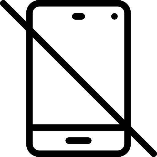 No phone